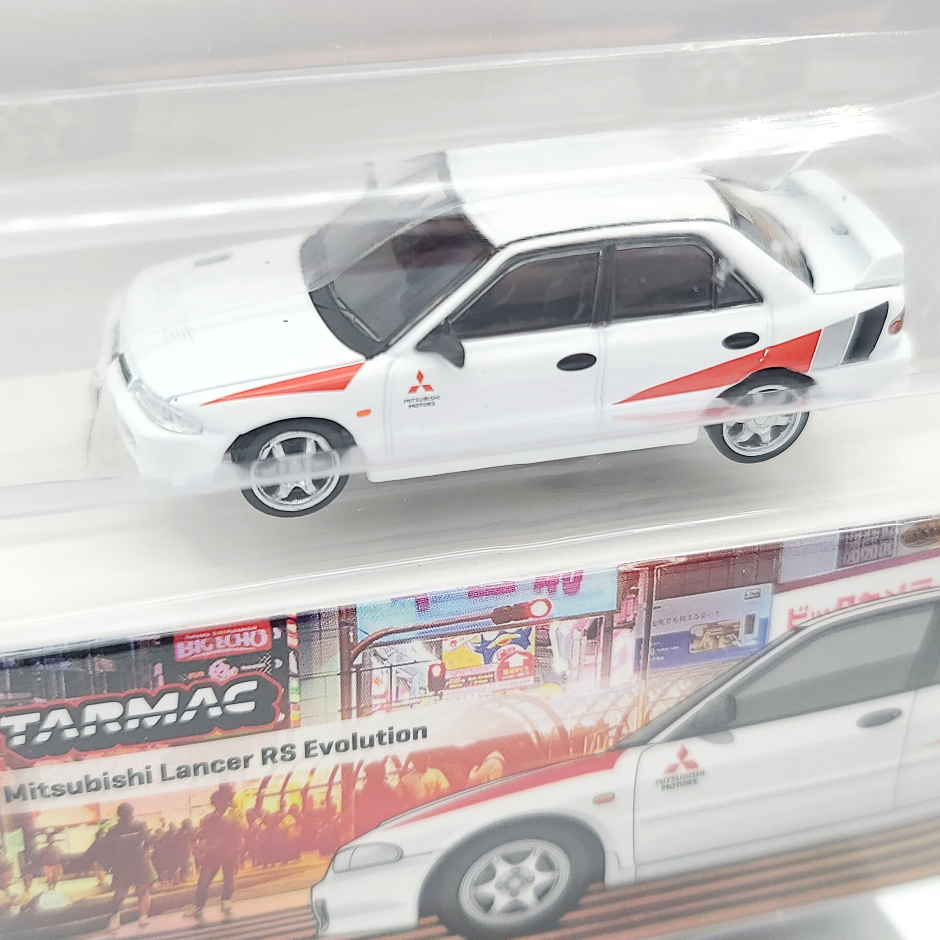 Tarmac Works Mitsubishi Lancer RS Evolution - 1:64 scale (2024 Global64 - MiJo Exclusives)